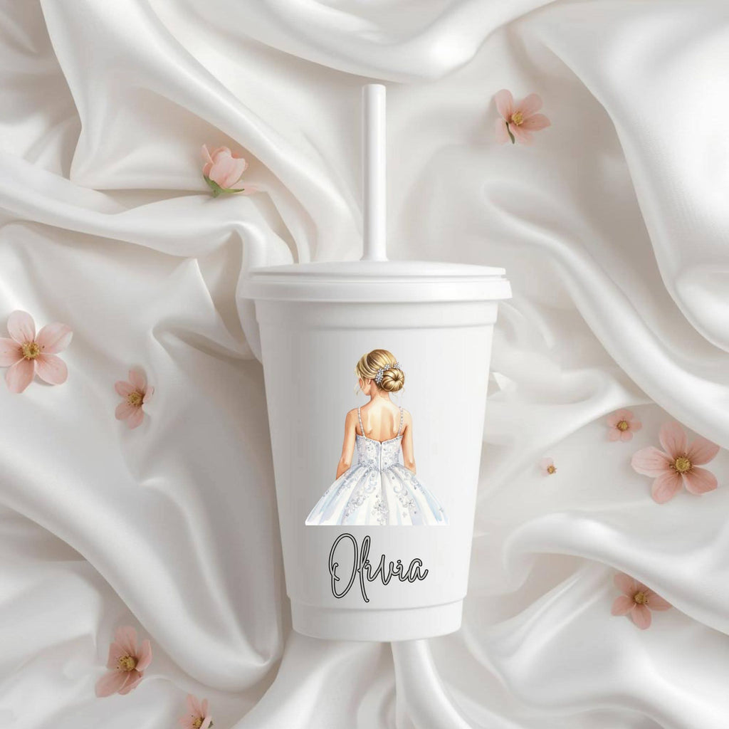 Personalised Flower Girl 16oz Cold Cup