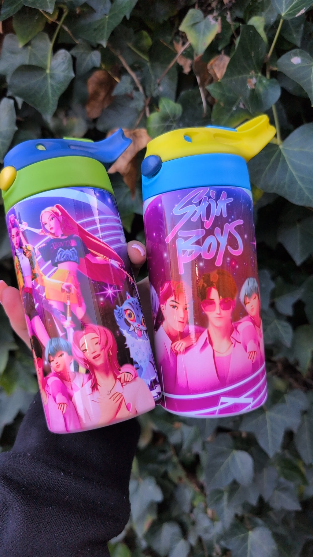 Personalised Kids 12oz Water Bottle