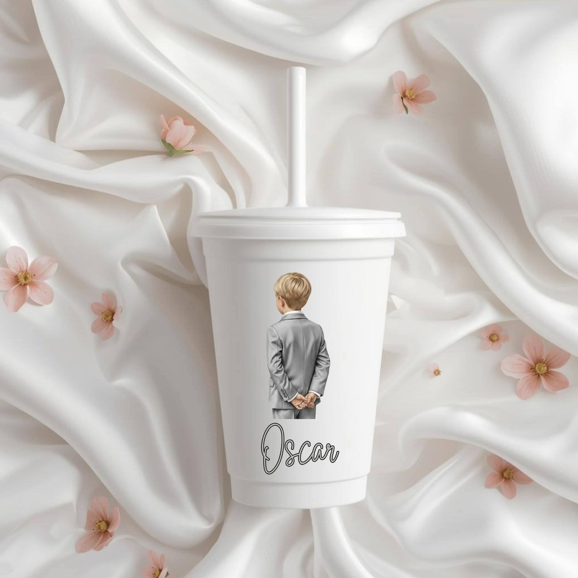 Personalised Page Boy & Ring Bearer 16oz Cold Cup