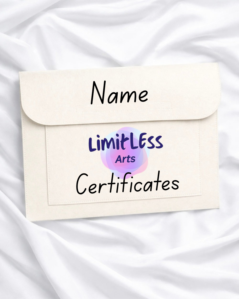Limitless Arts Certificate Folders