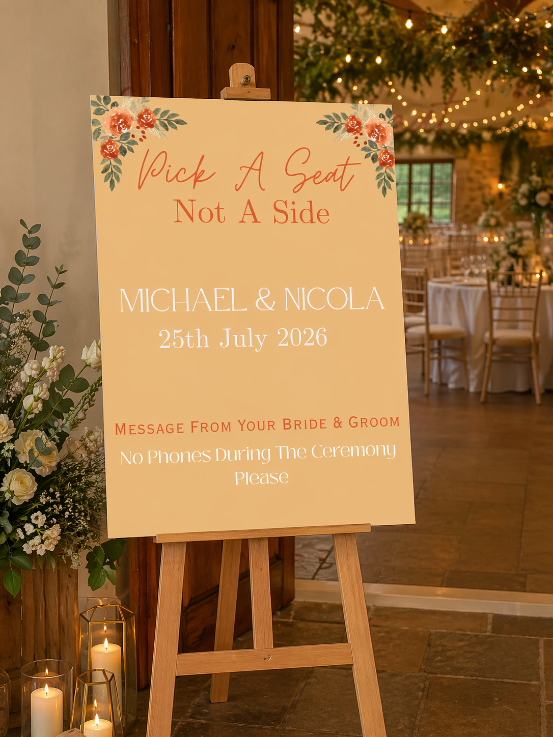 Personalised A2 Printed Foam Board