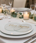 Personalised Acrylic Name Placement Disks - 10cm