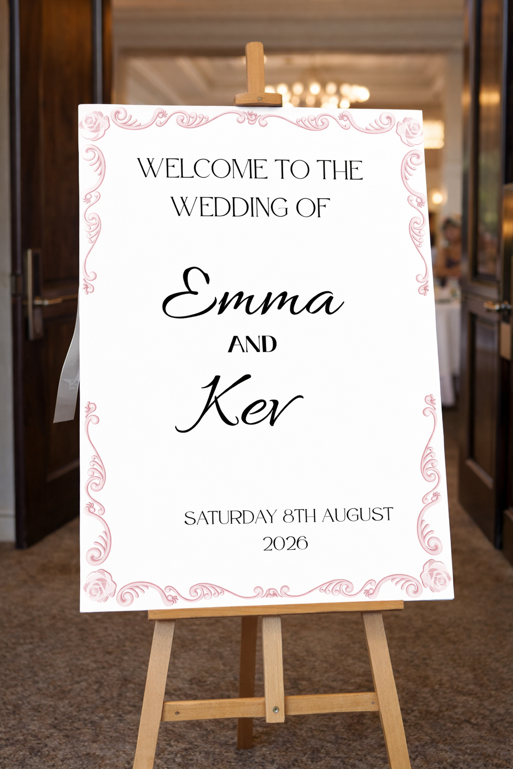 Personalised A2 Printed Foam Board