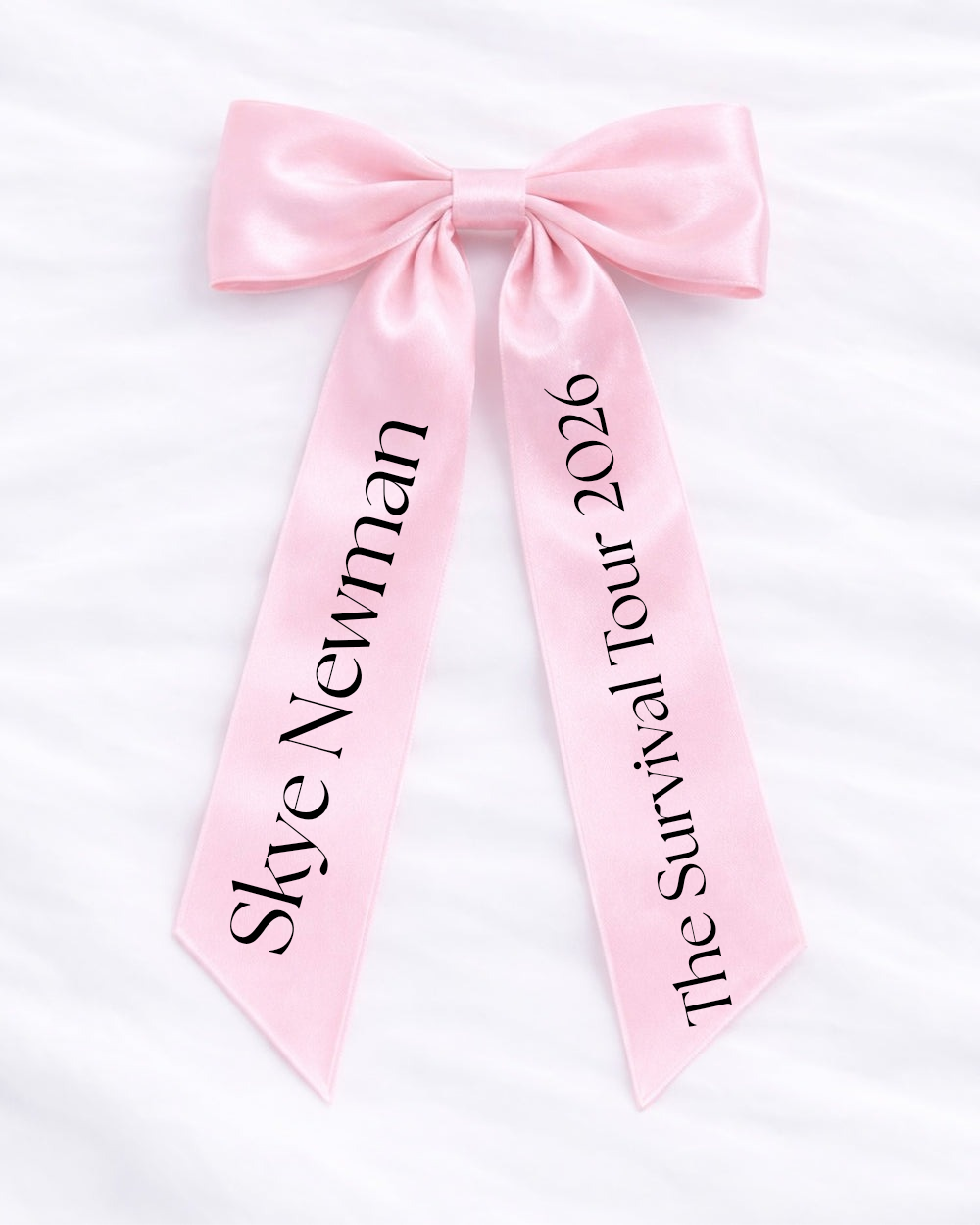 Concert Long Tail Hair Bow