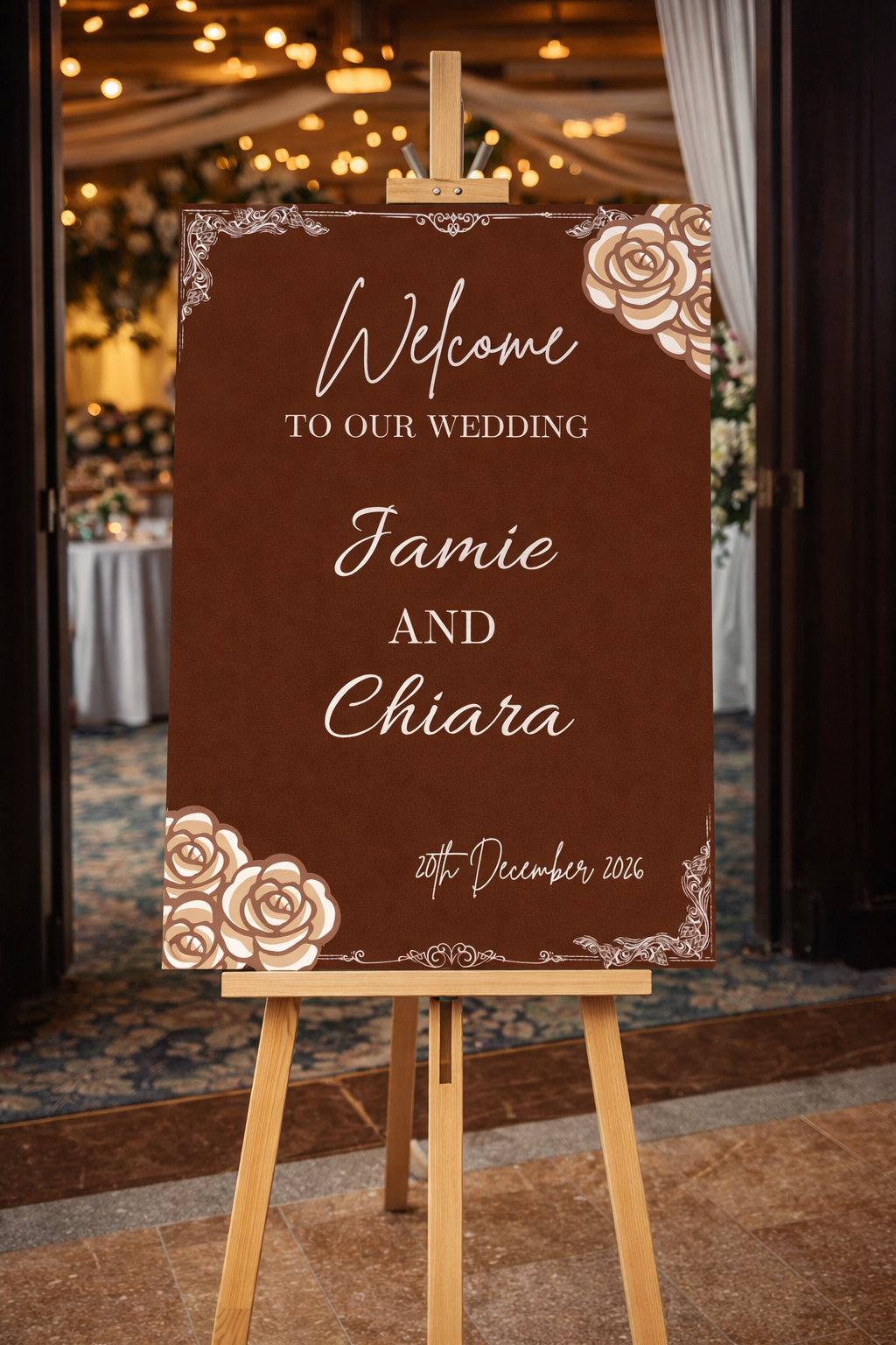 Personalised A2 Printed Foam Board