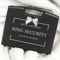 Personalised Ring Security Box