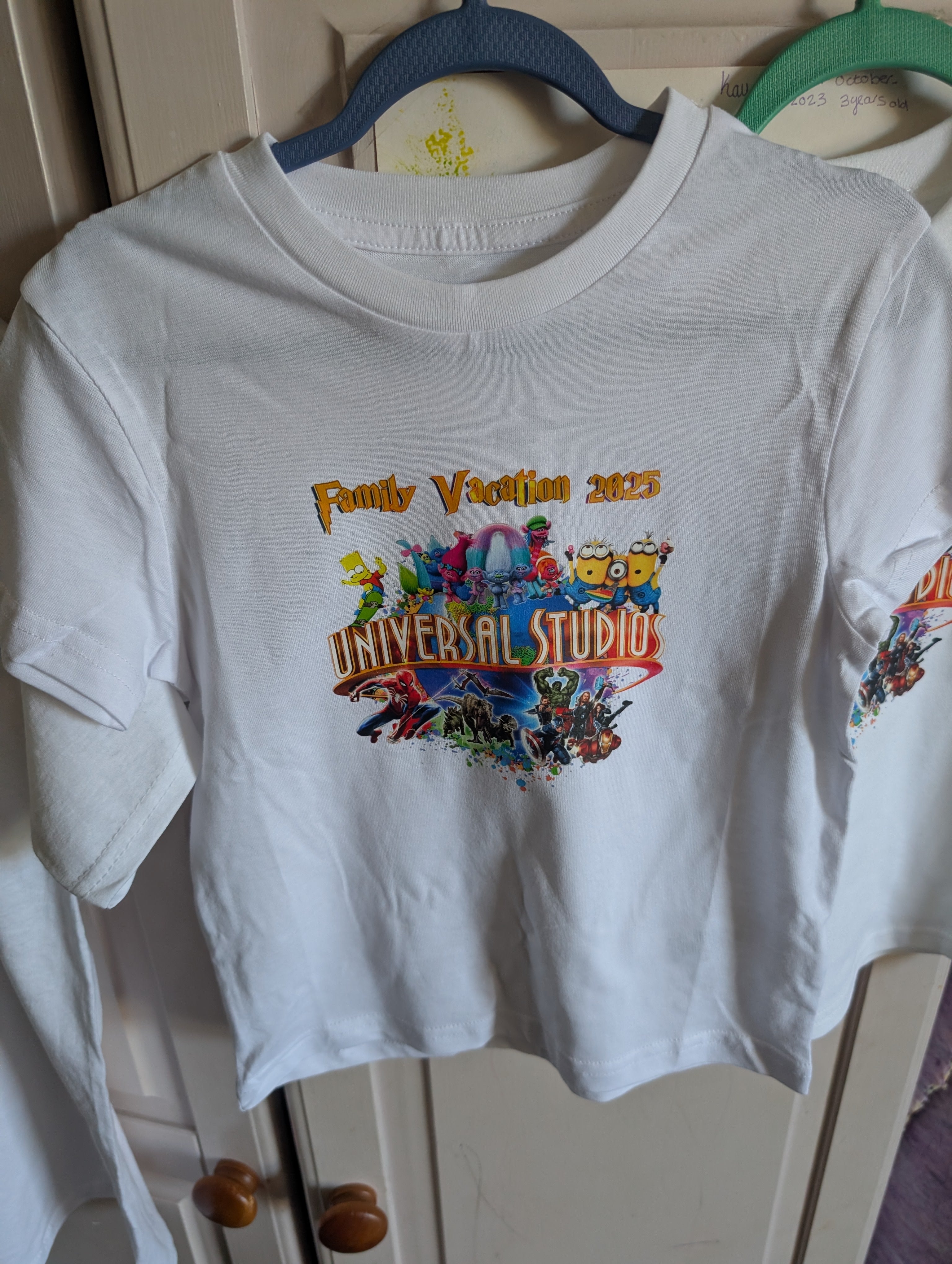 Personalised Family Holiday T-Shirts