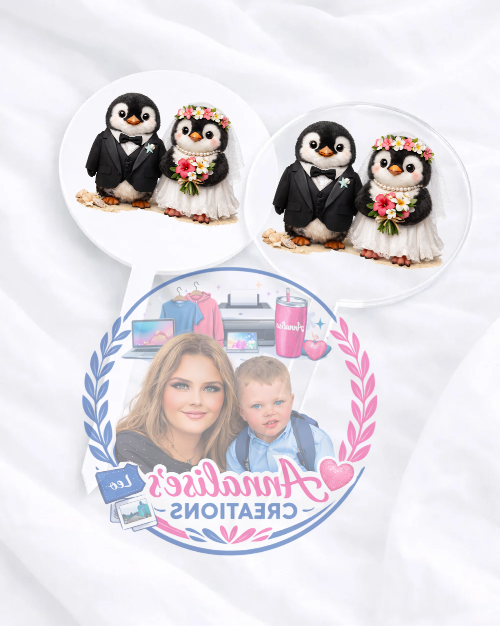 Personalised Acrylic Cake Topper